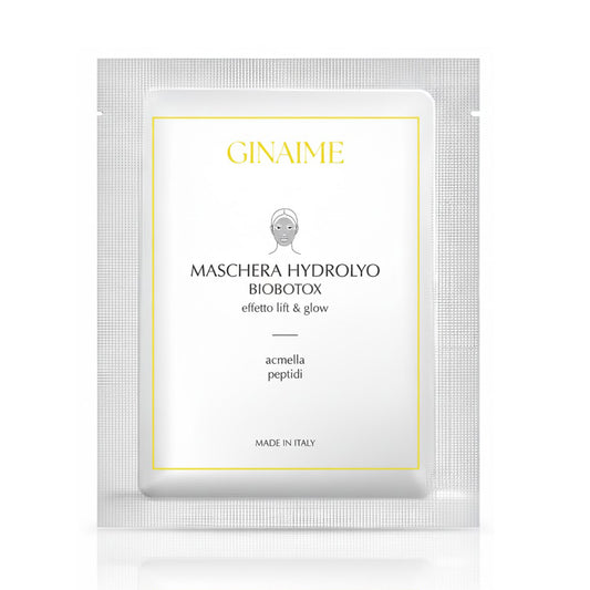 Maschera Hydrolyo Bio-Botox – Trattamento viso idratante e levigante | Ginaime