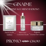 Kit Sguardo Radioso – Routine illuminante contorno occhi e viso | Ginaime