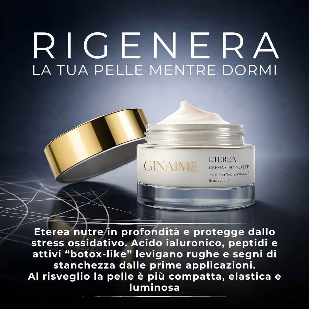Eterea Crema Viso Notte – Idratante e Rigenerante