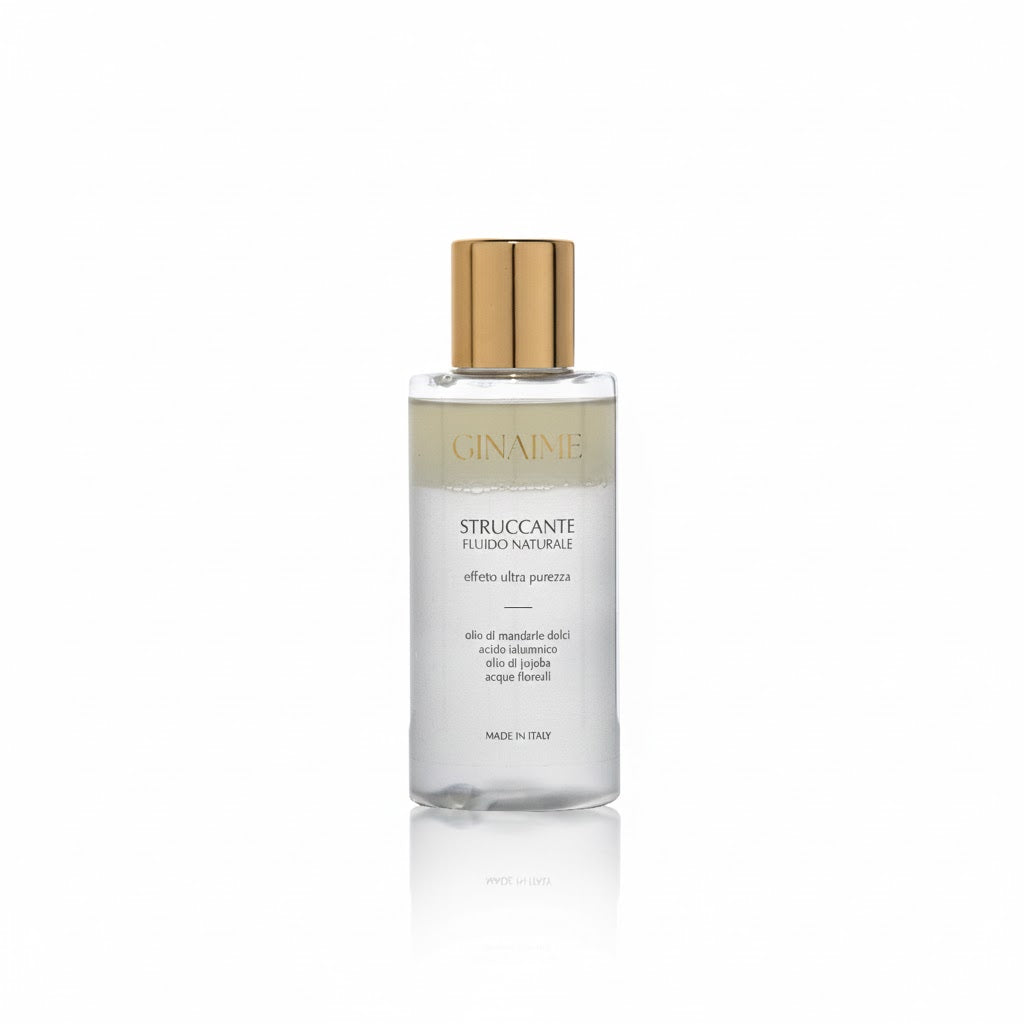 Ginaime struccante fluido naturale con olio di mandorle