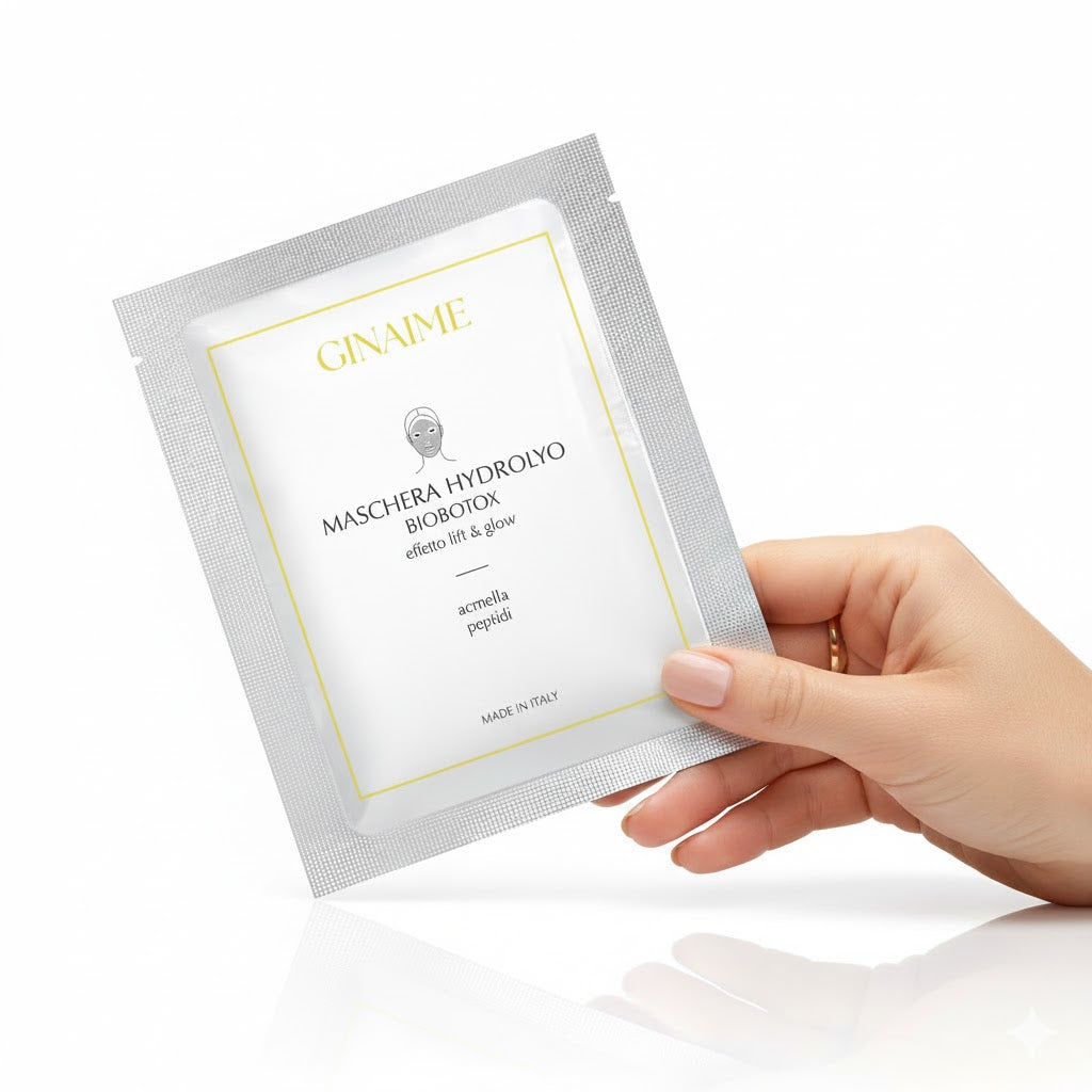 Maschera Hydrolyo Bio-Botox – Trattamento viso idratante e levigante | Ginaime