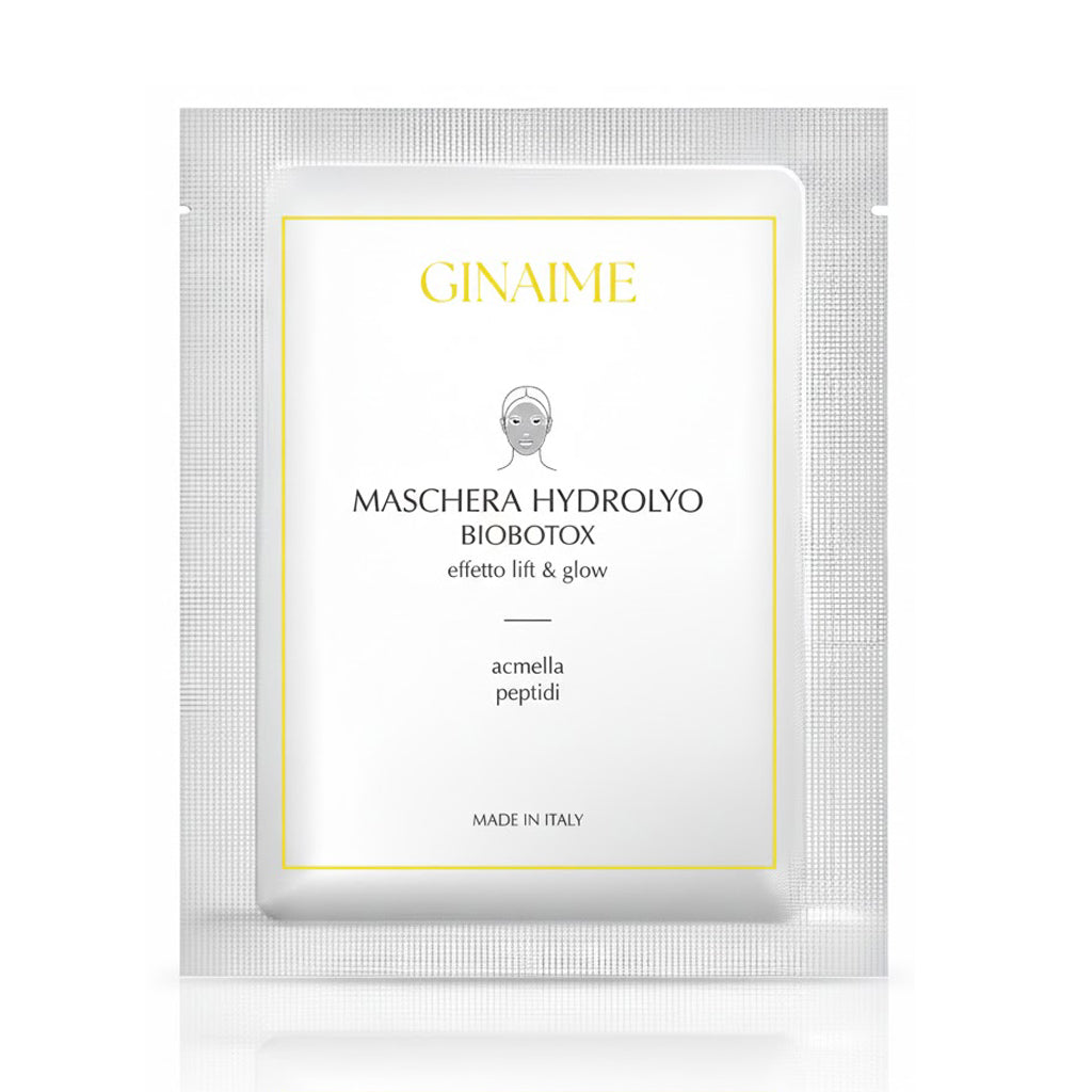 Maschera Hydrolyo Bio-Botox – Trattamento viso idratante e levigante | Ginaime